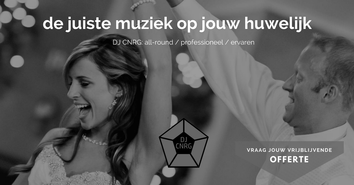 trouwfeest-dj's Wiekevorst DJ CNRG - discobar Concept C