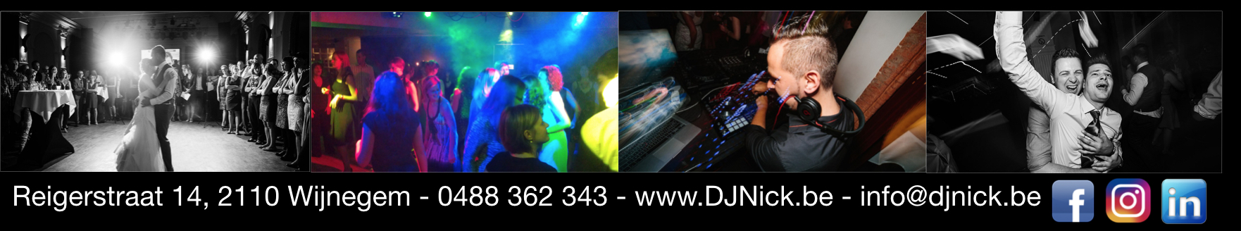trouwfeest-dj's Wijnegem | DJ Nick