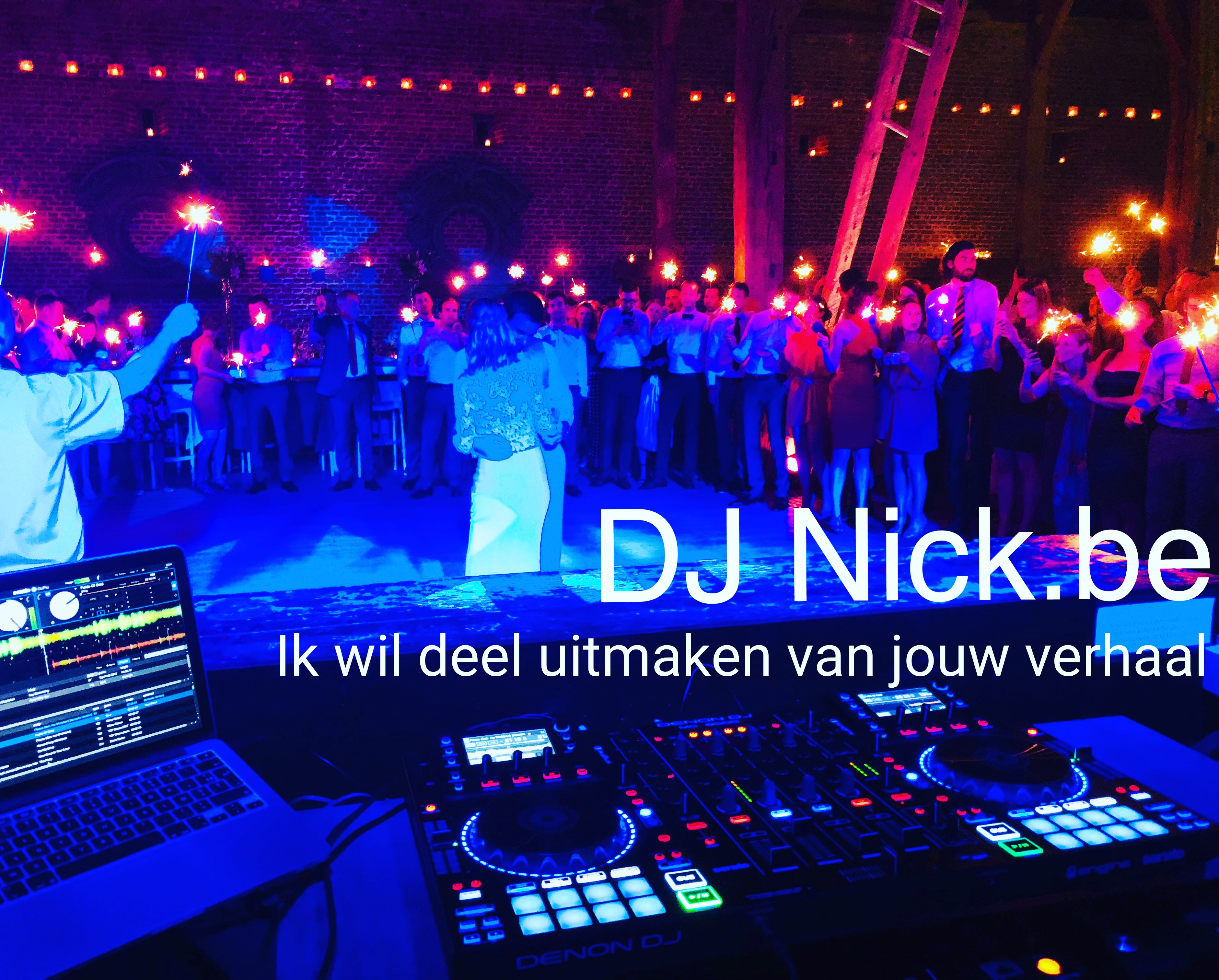 trouwfeest-dj's Wijnegem | DJ Nick